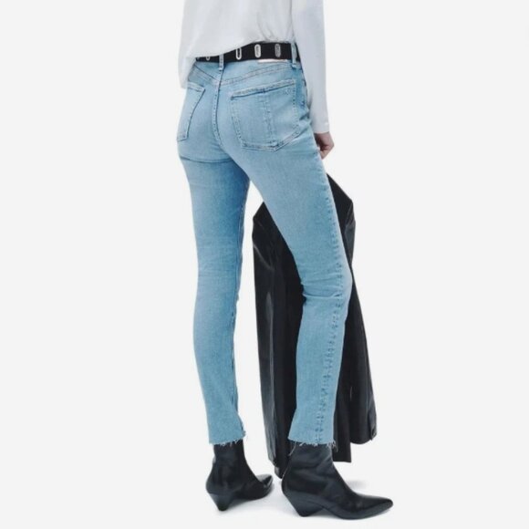 Rag & Bone Nina High Waist Skinny Jeans in Clemente Size 27 - Picture 2 of 8